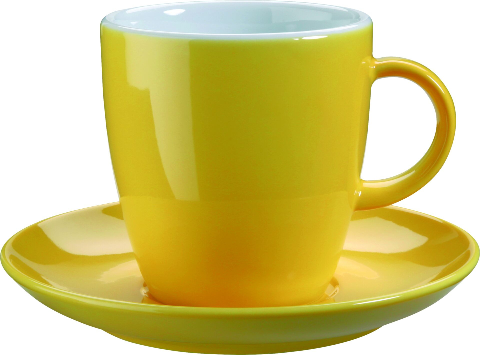 Latte Macchiatotasse obere gelb